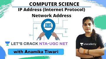 IP Address (Internet Protocol) Network Address | Computer Science | NTA UGC NET | Anamika Tiwaei