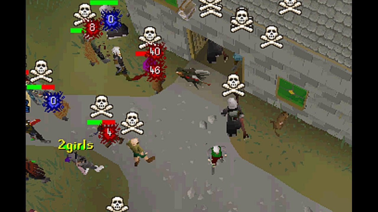 D_Bolt_you, rs07, Dark bow rushing, void, Massive hits, PVP vid # 4.