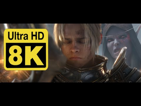 World of Warcraft: Battle for Azeroth Cinematic Trailer 8k (upscale with Machine Learning AI)