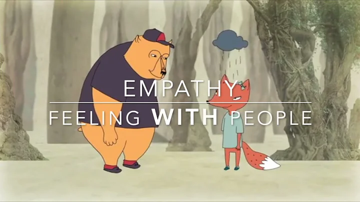 Brene Brown Empathy vrs  Sympathy Shortened Cartoon