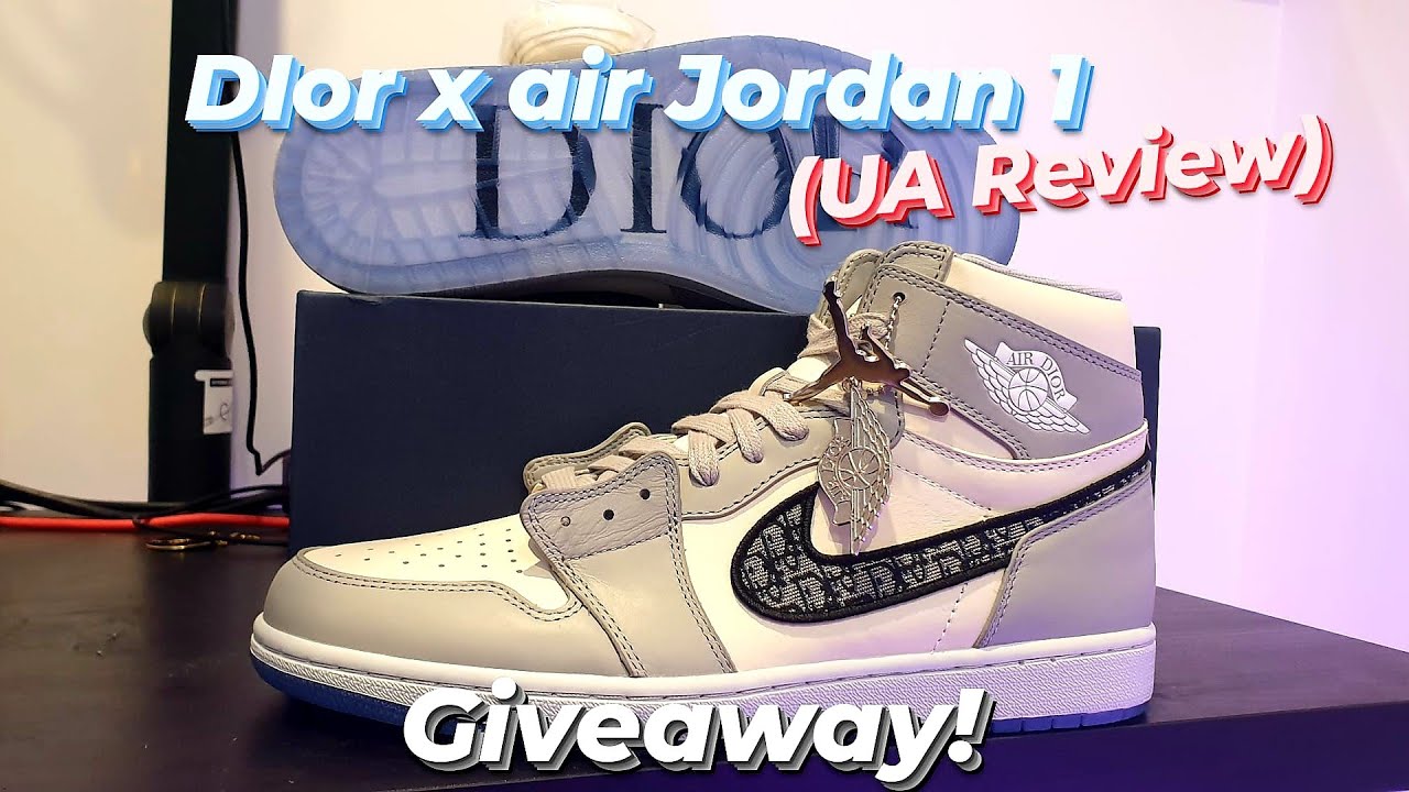 Dior X Air Jordan | UA Review - YouTube