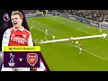 Spurs vs arsenal  og  degaard long range goal  premier league highlights