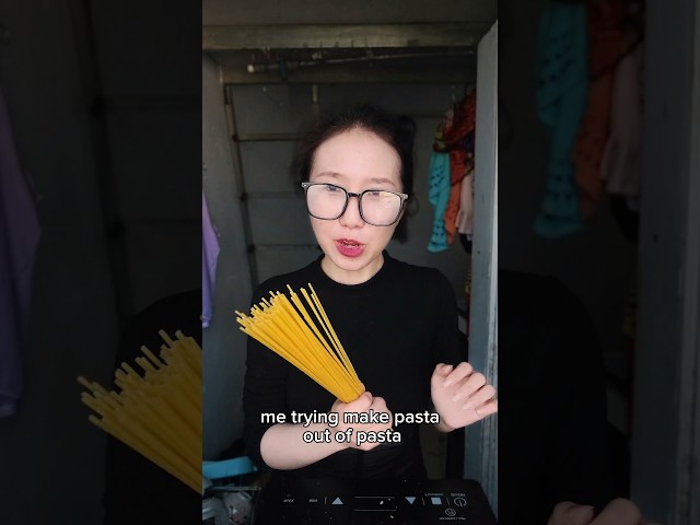 Me trying toake pasta snack