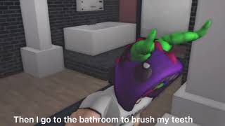 My morning routine in roblox 😇😇😇😇😇💕💕
