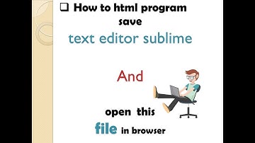 How to download sublime and make first program|sublime text Editor |HTML introduction part-3