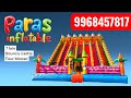 $1,000 If You Finish the 7-Lane Inflatable”#bouncycastle #inflatable 