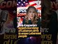 Ana Kasparian calls out Israel‼️🔥🔥 #usa #israel #palestine #politics #congress #news #uk #america