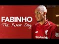 Fabinho Exclusive | Behind-the-scenes vlog of the Brazilian's first day