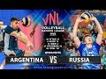 Argentina Vs Rusia Volleyball / Post Match Argentina Russia Fivb Volleyball Nations League 2019