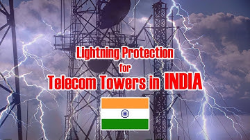 Lightning Protection for Telecommunication Towers in India // EvoDis Lightning Prevention System
