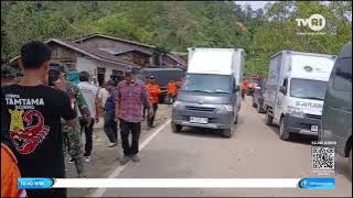 SPPG BGN DISTRIBUTES MBG TO RESIDENTS AFFECTED BY LANDSLIDES