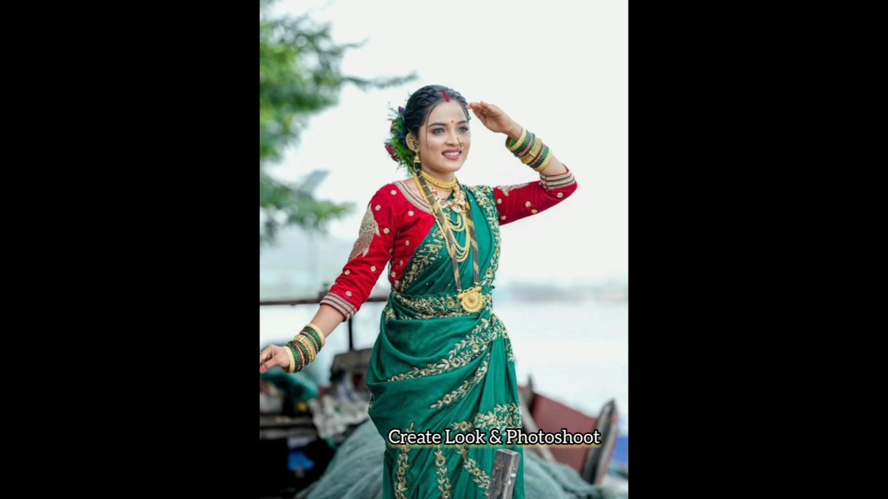 Narali Paurnima Special Koli Look | Create Look & Photoshoot 