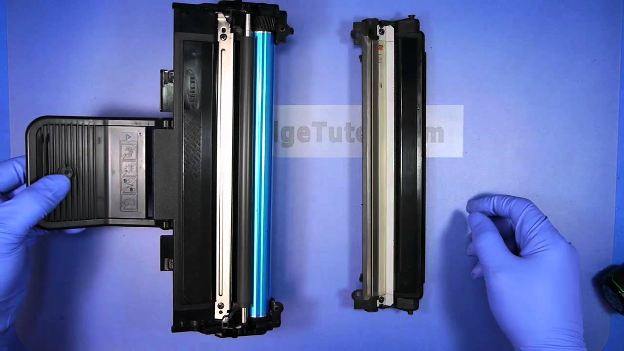 HOW TO REFILL DELL 1100 1110 TONER PRINTER CARTRIDGE YouTube