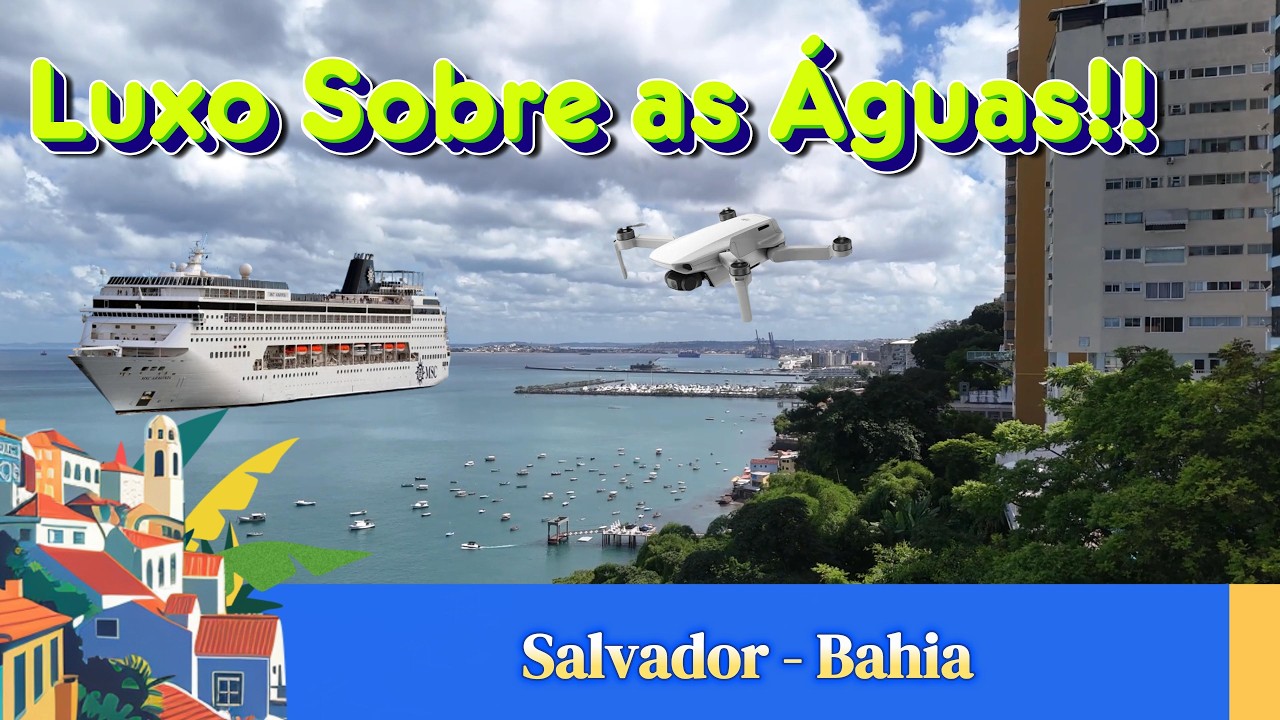 ⚓ Лайнер MSC Armonia в Сальвадоре: дрон DJI AIR 3 демонстрирует «Гиганта морей»!!!