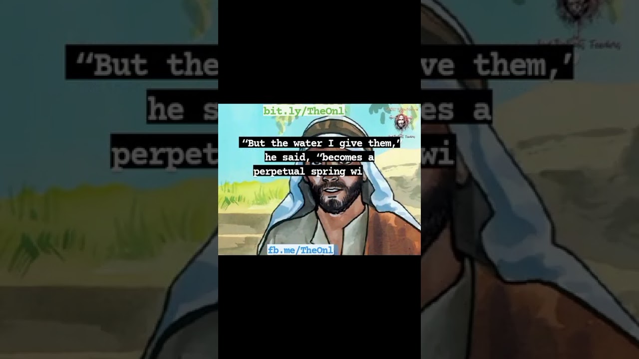 THE PERPETUAL SPRING OF ETERNAL LIFE WITHIN ALL BELIEVERS MORNING