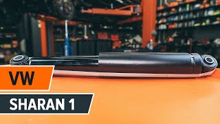 Hvordan bytte Bremsetrommel VW SHARAN (7M8, 7M9, 7M6) - online gratis video