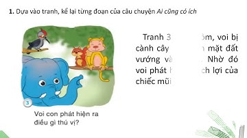 Tuần 26 Tiết 7   Kể chuyện   Ai cũng có ích Lớp 2 sách Cánh diều