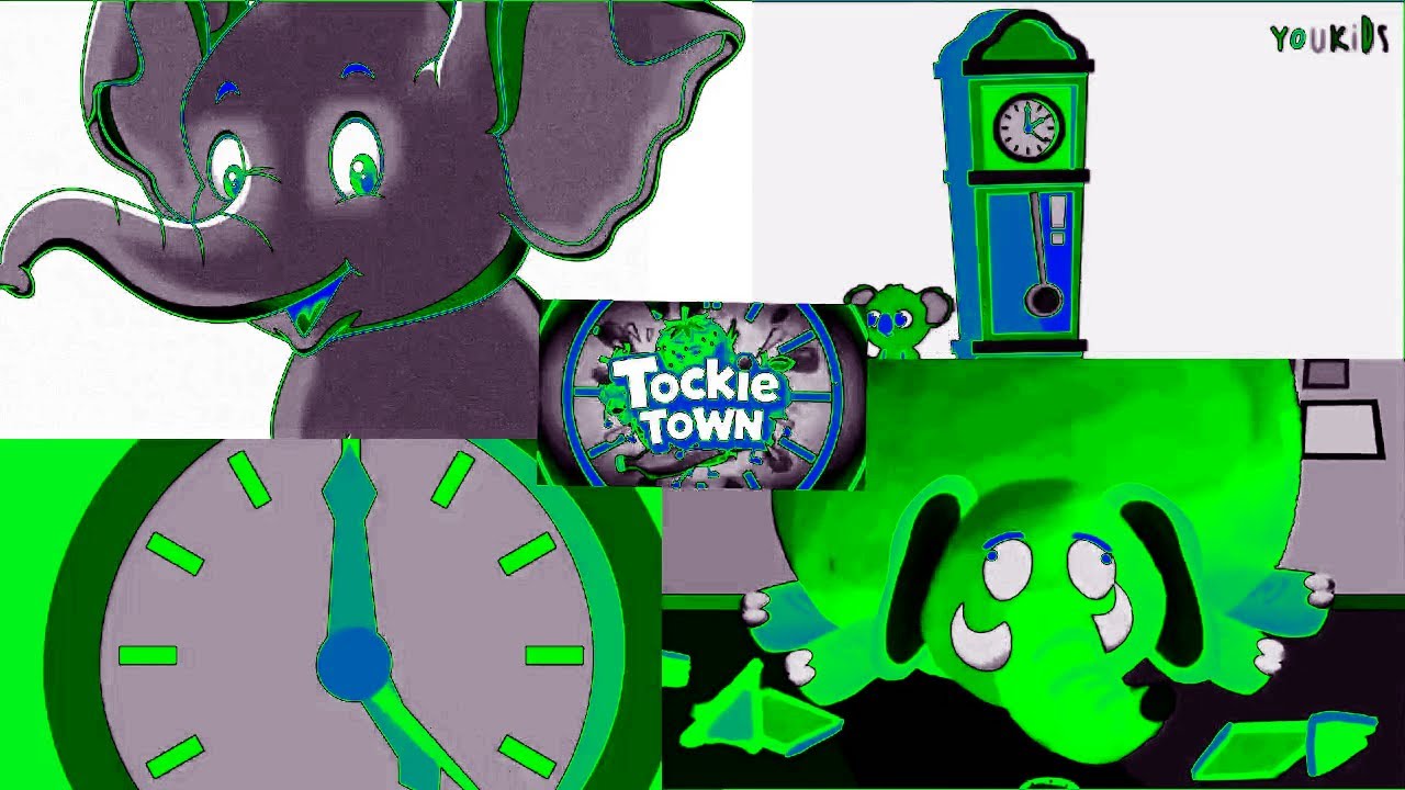 Hickory Dickory Dock Elephant🕰️🕰️🦣🦣 (Sponsored By: Gamavision Csupo Effects)