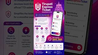 Tirupati Online Ticket Booking Made Easier | TET App Guide in Tamil #tirupati #tirumala screenshot 1