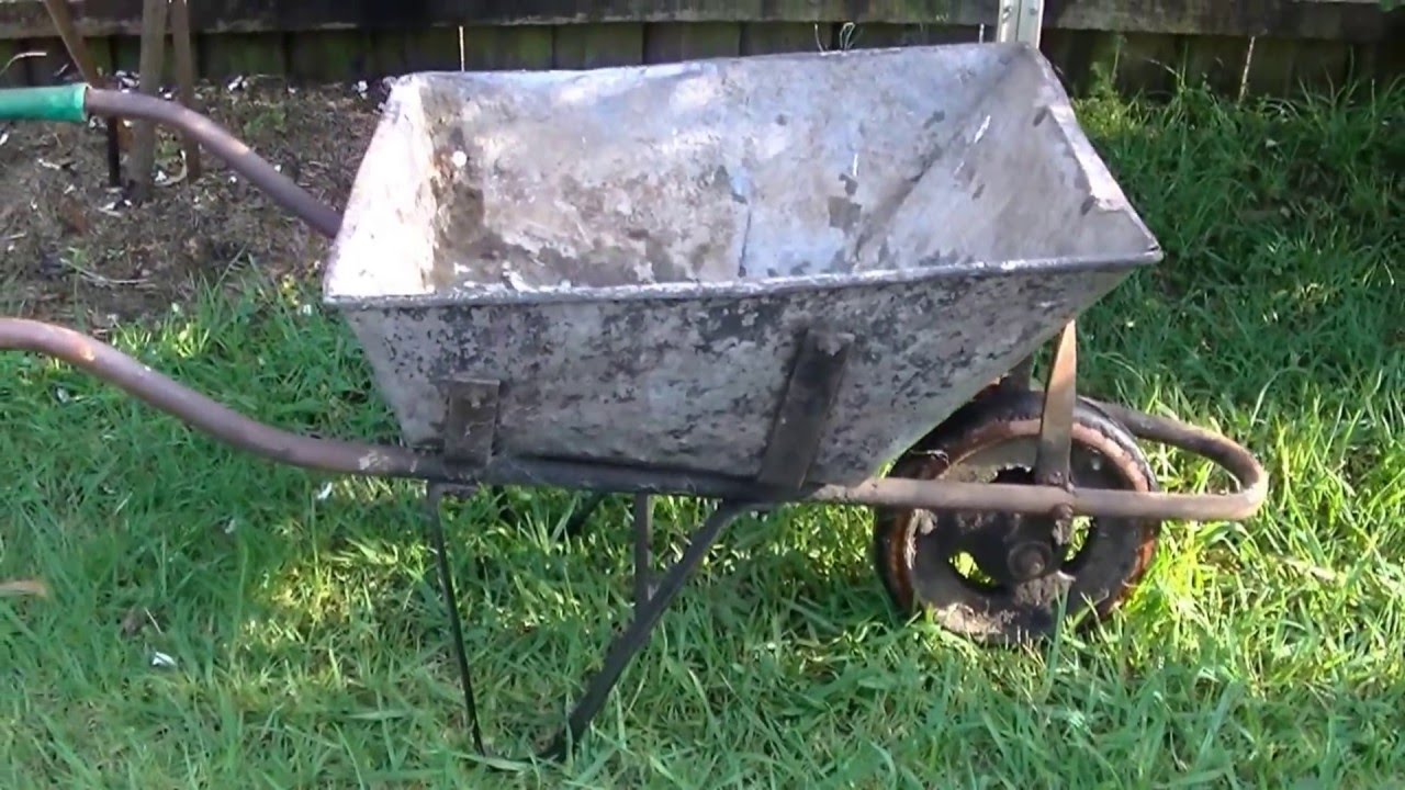 Antique vintage wheelbarrow YouTube