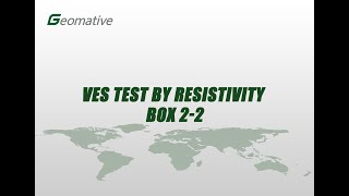 VES test by resistivity box 2-2