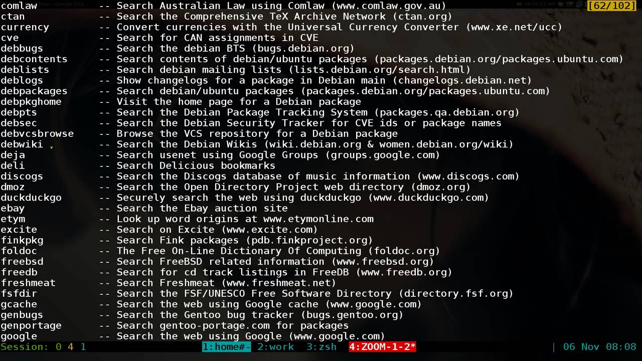 Surfraw - Prefix Searches to Online Services - Linux CLI - YouTube