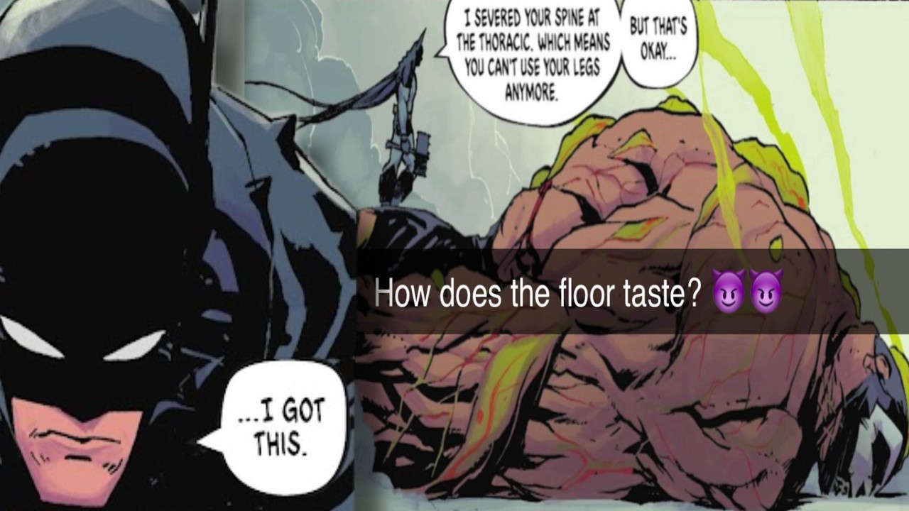 Absolute Batman HUMILIATED Absolute Bane