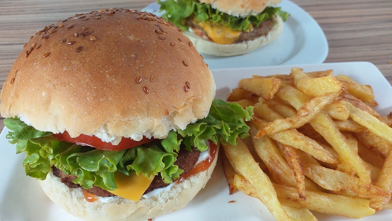Гамбургери Хонагӣ Тайёр Карданаш Осон Ва Болаззат
