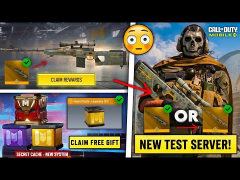 FREE Legendary Sniper!? [Cache Update] + New Test Server | New Fixes + Changes & New Event! 