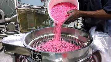 Scalping & Dedusting using the Kason Vibroscreen Circular Vibratory Screener with Kascade Deck