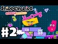 Snipperclips  gameplay walkthrough part 2  retro reboot cut it out together nintendo switch
