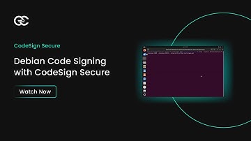Debian Code Signing with CodeSign Secure | CodeSign Secure