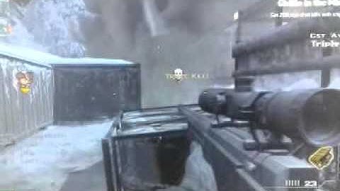 MW3 Triple Collateral Quick Scope