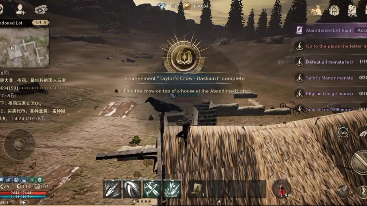 [Nightcrow] Taylors Crow-Bastium 1 crow location - YouTube