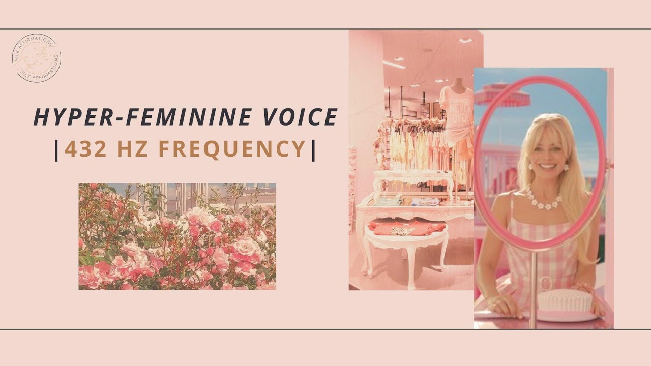 ☁️ Hyper-feminine Voice ☁️ || Requested || 432 Hz Frequency + Booster + Subliminal Affirmations