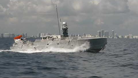 Ship-to-Shore Connector and Common Unmanned Surface Vehicle (CUSV®) Footage