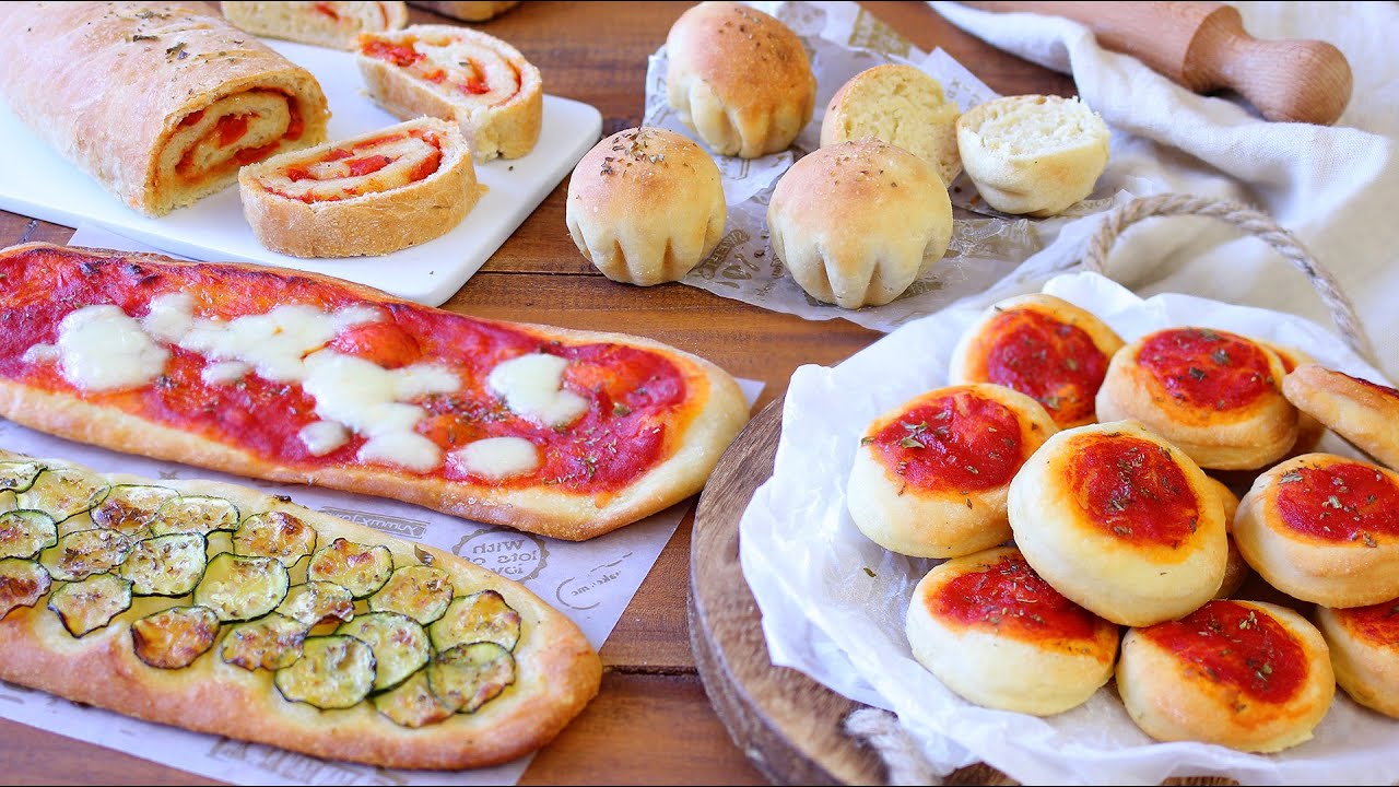 IMPASTO PIZZA VELOCE: TANTE IDEE per un BUFFET con un solo IMPASTO - Senza Lievitazione