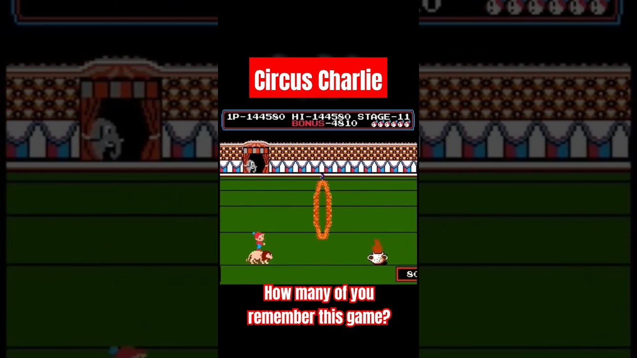 Circus Charlie 1986 