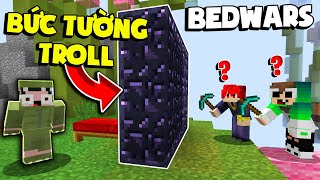 KHANGG TROLL NOOB TEAM BẰNG BỨC TƯỜNG OBSIDIAN TRONG BEDWARS *VANHMC HACK VÀ CHIẾN THẮNG BEDWARS ??