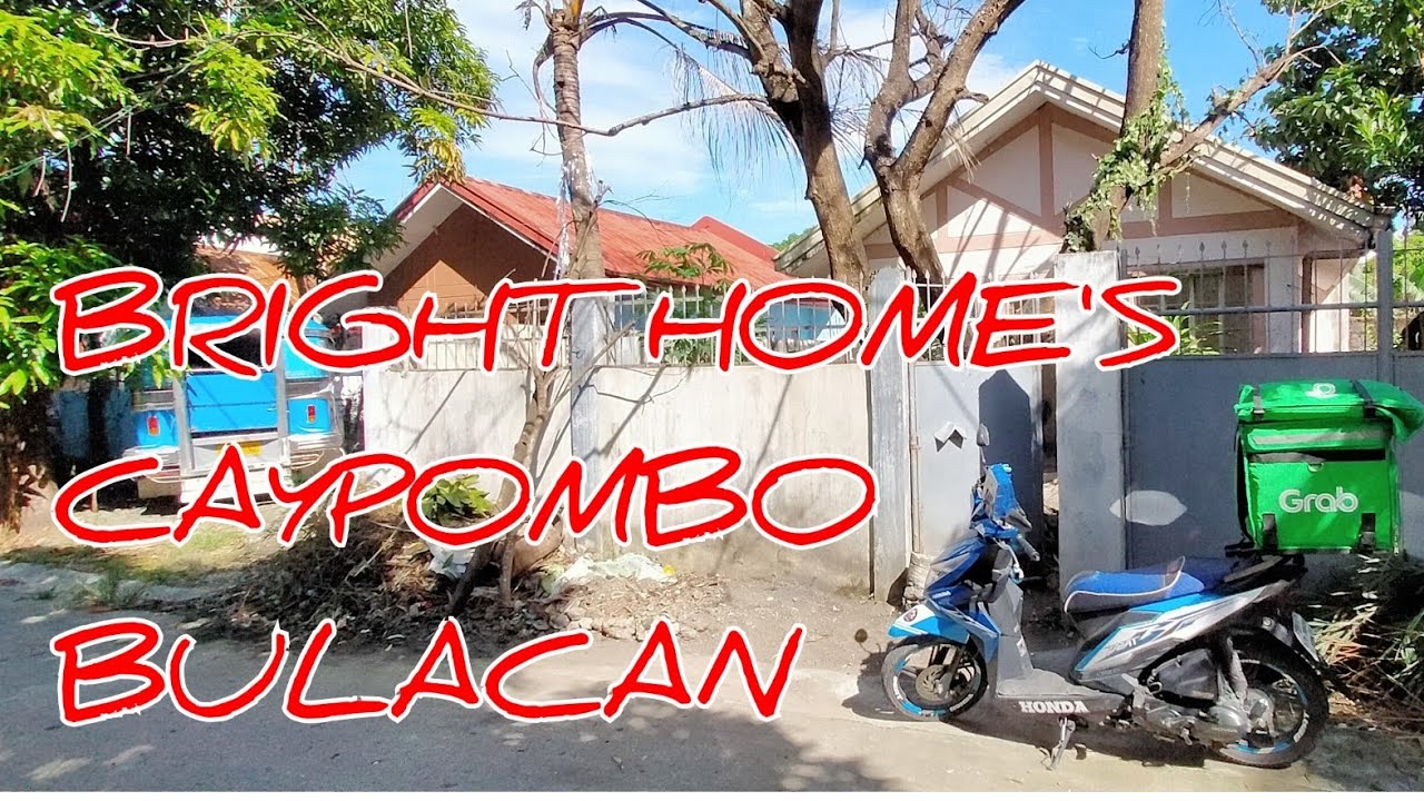 BRIGHT HOMES CAYPOMBO BULACAN YouTube