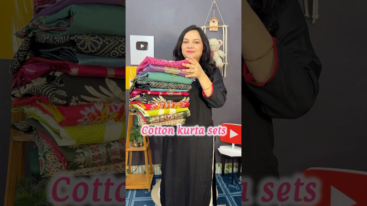 ✨cotton kurta set✨you’ll ❤️ 