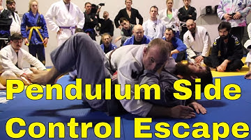 Weird Hip Movement makes this BJJ Side Control Escape Effective
