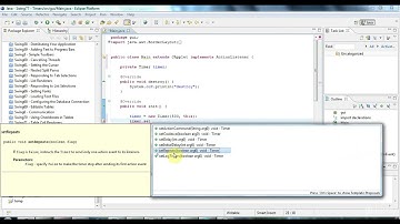 Timers Using the Swing Timer Class
