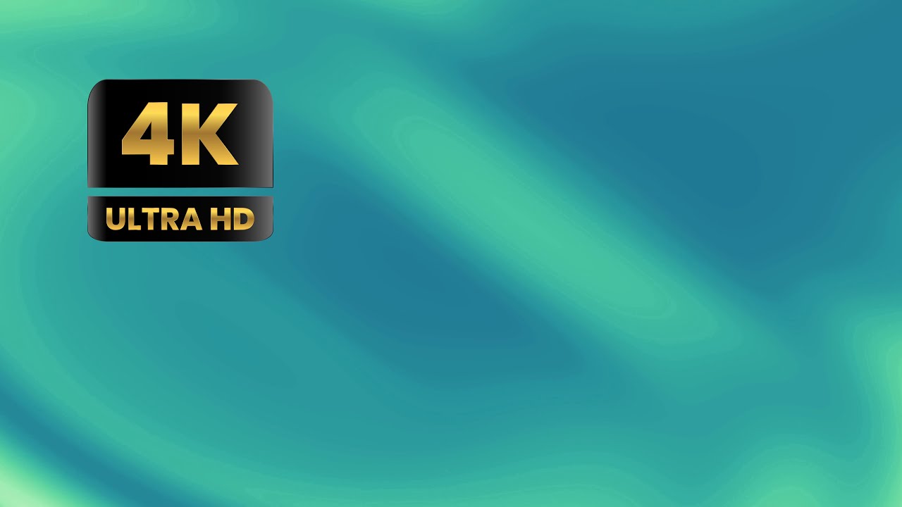 Relaxing Green and Blue Gradient | 4K Screen Saver for TV and Video ...