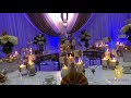 Royal luxury event rentals round table setup