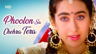 Phoolon Sa Chehra Tera ❤️((Jhankar)) ❤️ Anari | Udit Narayan | Venkatesh | Karishma Kapoor ❤️ Hits