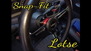 Coloquei Cubo De Saque Rapido No Volante Do Projeto Do Palio Snap-Fit