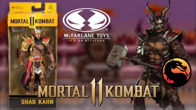 Mortal Kombat 11 Shao Kahn Platinum Hammer Stand Accessories Figure  McFarlane Toys 