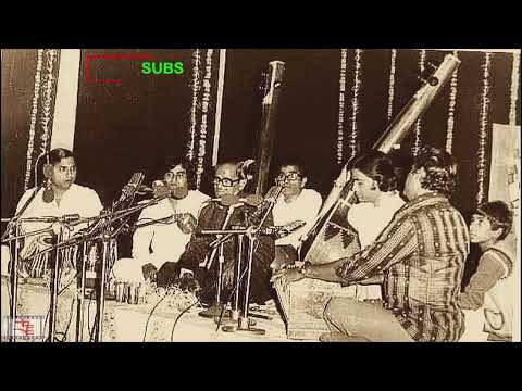 Miyan Ki Malhar: Ustad Nissar Hussain Khan/Padam Bhushan.  (Maestro (Rampur Saheswan)  Kolkata 1978