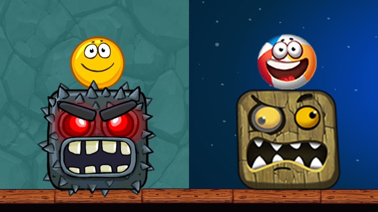 RED BALL 4 Gold Ball vs Beach Ball BALL FRIENDS 'Kill Enemies Only